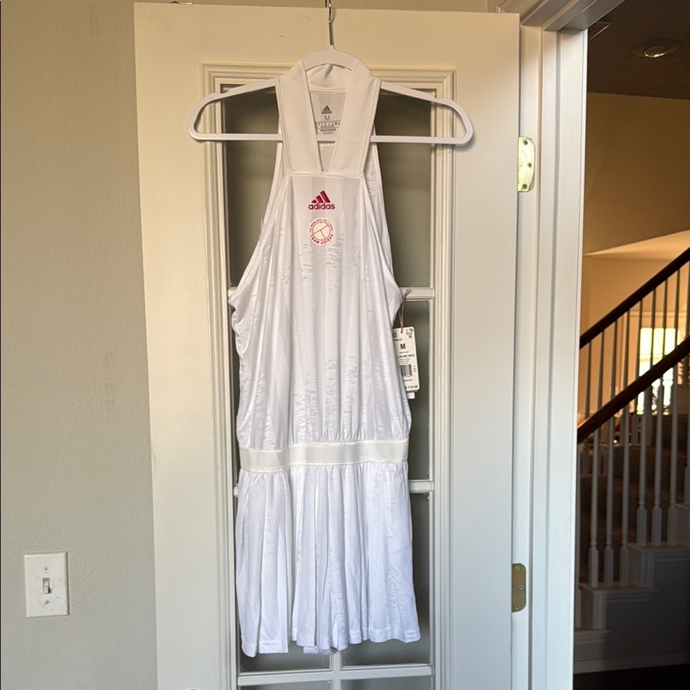 NWT Adidas White Athletic Dress